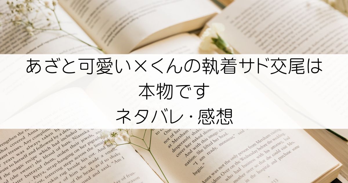 あざと可愛い×くんの執着サド交尾は本物ですネタバレ